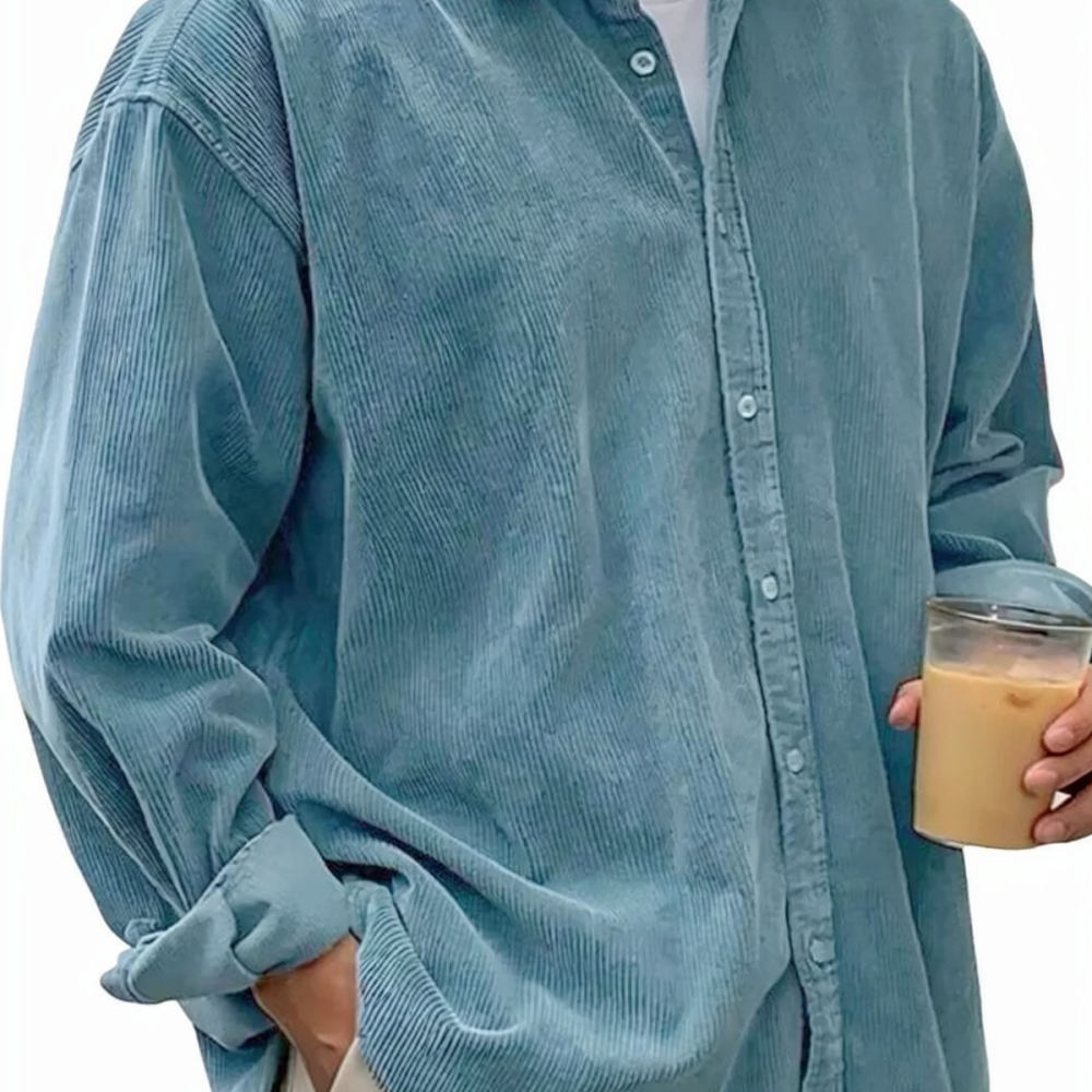 Erkekler için Kadife Gömlek, U - Corduroy Button Up Shirt Men incelemesi ve fiyatı