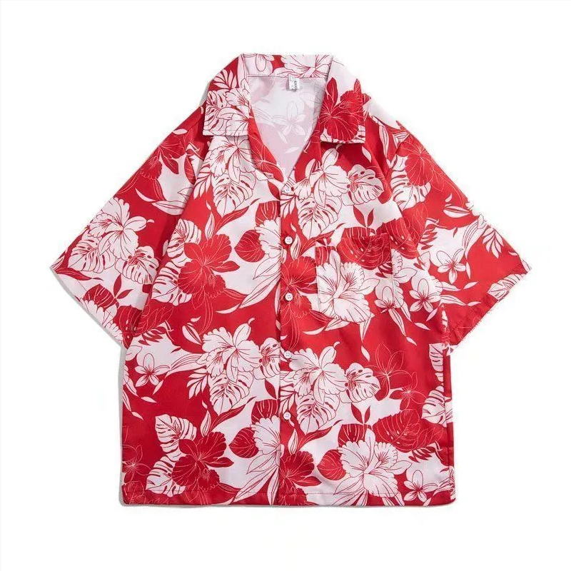 Vintage çiçek gömlek kısa koll - Vintage Hawaiian Floral Shirt incelemesi ve fiyatı