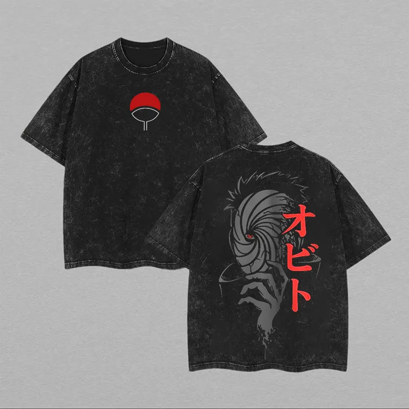 Naruto Shisui Uchiha Tişörtü,  - Acid Wash Vintage Graphic T Shirt incelemesi ve fiyatı