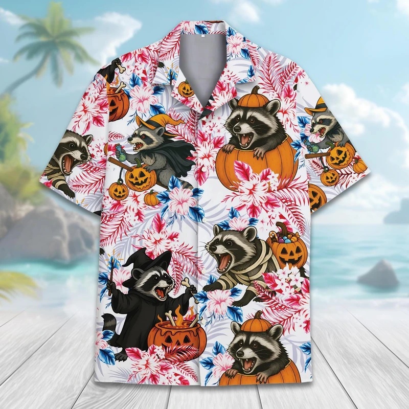 Erkek Yazlık Hawaii Rakun Balk - Vintage Hawaiian Floral Shirt incelemesi ve fiyatı