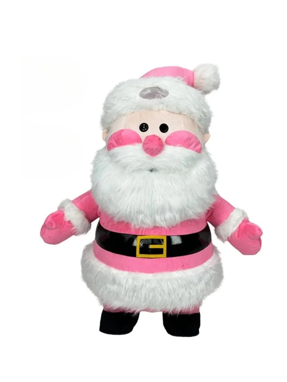 Pembe Noel Baba Şişme Kostümü, - Suits incelemesi ve fiyatı